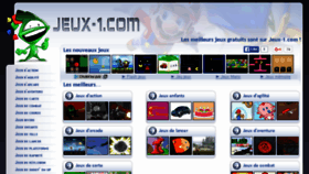 What Jeux-1.com website looked like in 2016 (8 years ago)