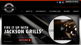 What Jacksongrills.com website looked like in 2016 (7 years ago)