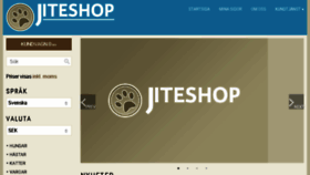 What Jiteshop.se website looked like in 2016 (7 years ago)