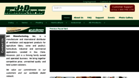 What Jdmfg.com website looked like in 2016 (9 years ago)