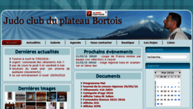 What Judo19.fr website looked like in 2016 (8 years ago)