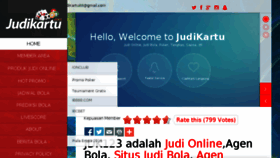 What Judikartu.com website looked like in 2016 (7 years ago)