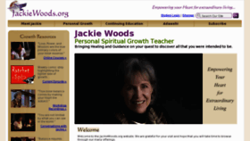 What Jackiewoods.org website looked like in 2016 (7 years ago)