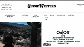 What Jessiewestern.com website looked like in 2016 (7 years ago)