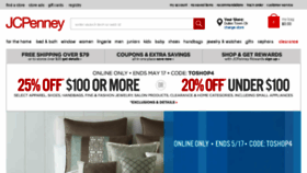 What Jcpenny.com website looked like in 2016 (7 years ago)