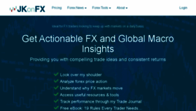 What Jkonfx.com website looked like in 2016 (7 years ago)