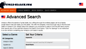 What Jungle-search.com website looked like in 2016 (7 years ago)