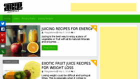 What Juiceupnow.com website looked like in 2016 (8 years ago)
