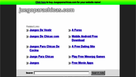 What Juegoparachicas.com website looked like in 2016 (7 years ago)