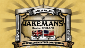 What Jakemans.com website looked like in 2016 (8 years ago)