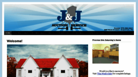 What Jandjauction.net website looked like in 2016 (7 years ago)
