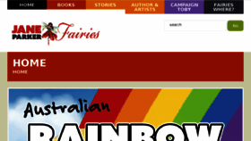 What Janeparkerfairies.com website looked like in 2016 (7 years ago)