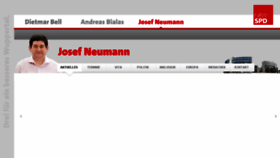 What Josef-neumann.de website looked like in 2016 (7 years ago)