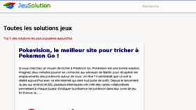 What Jeusolution.com website looked like in 2016 (7 years ago)