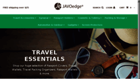What Javoedge.com website looked like in 2016 (7 years ago)