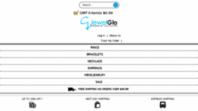 What Jewelglo.com website looked like in 2016 (7 years ago)