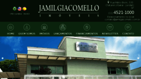 What Jamilgiacomello.com.br website looked like in 2016 (7 years ago)