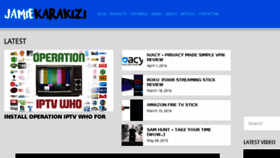 What Jkarakizi.com website looked like in 2016 (7 years ago)