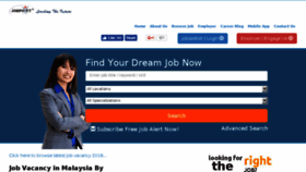 What Jobpoint.com website looked like in 2016 (7 years ago)