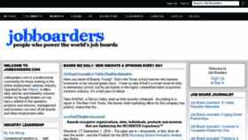 What Jobboarders.com website looked like in 2016 (7 years ago)
