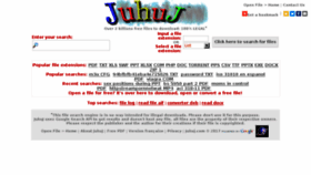 What Juhuj.com website looked like in 2016 (7 years ago)