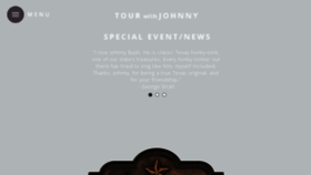What Johnnybush.com website looked like in 2016 (7 years ago)