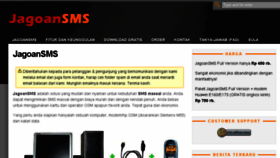 What Jagoansms.com website looked like in 2016 (7 years ago)