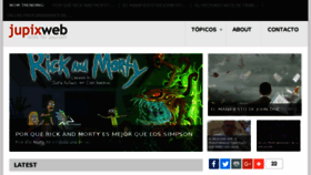 What Jupixweb.de website looked like in 2016 (9 years ago)