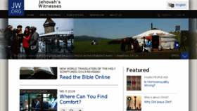 What Jw.org website looked like in 2016 (9 years ago)