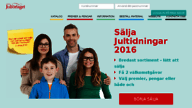 What Julforlaget.se website looked like in 2016 (7 years ago)