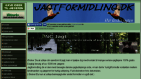 What Jagtformidling.dk website looked like in 2016 (7 years ago)