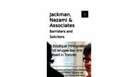 What Jackmannazami.com website looked like in 2016 (7 years ago)