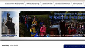What Jozef-kielce.pl website looked like in 2016 (7 years ago)