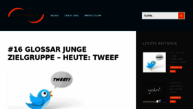 What Jugendmarketing.de website looked like in 2016 (7 years ago)