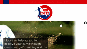 What Jimestesgolf.com website looked like in 2016 (7 years ago)