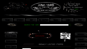 What Junkyardfind.com website looked like in 2016 (7 years ago)