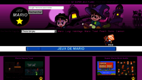 What Jeu-mario.com website looked like in 2016 (7 years ago)