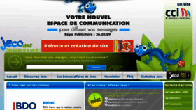 What Jeco.nc website looked like in 2016 (7 years ago)
