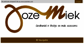 What Jozemiek.nl website looked like in 2016 (7 years ago)