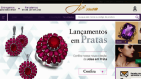 What Joiasvip.com.br website looked like in 2016 (7 years ago)