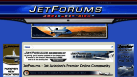 What Jetforums.net website looked like in 2016 (7 years ago)