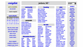 What Jxn.craigslist.org website looked like in 2016 (7 years ago)