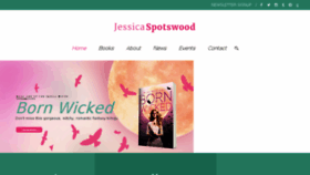What Jessicaspotswood.com website looked like in 2016 (7 years ago)