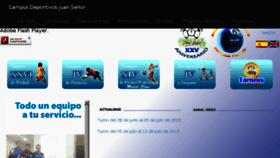 What Juan-senor.com website looked like in 2016 (7 years ago)