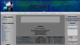 What Johnserv.com website looked like in 2016 (7 years ago)