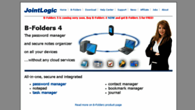 What Jointlogic.com website looked like in 2016 (7 years ago)
