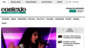 What Jornalcontexto.com.br website looked like in 2016 (7 years ago)