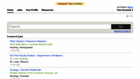What Jobs.pedjobs.org website looked like in 2016 (7 years ago)