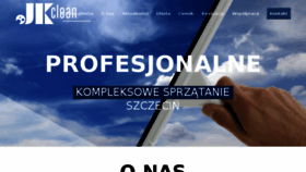 What Jk-clean.pl website looked like in 2016 (7 years ago)