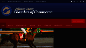 What Jeffersoncountywvchamber.org website looked like in 2016 (7 years ago)